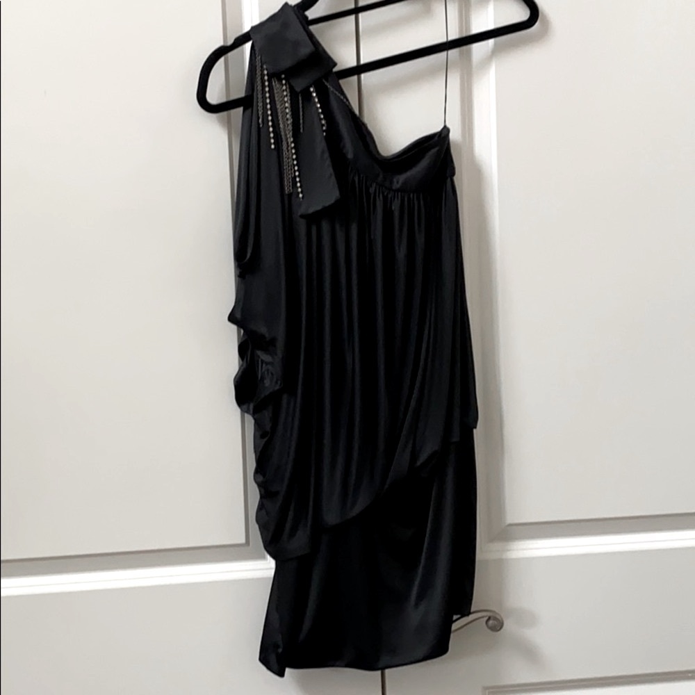 Robert Rodriguez Evening One-Shoulder Dress